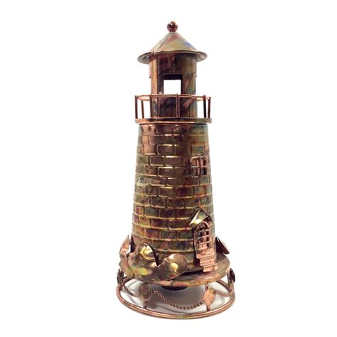 metal lighthouse music box|music box lighthouse for sale .